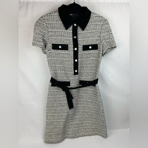 Authentic Maje Renala Tweed Short Dress size EU 40 US 8
